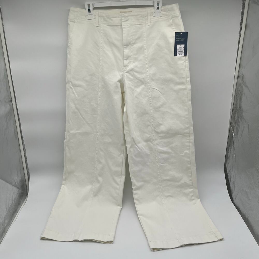 UNIVERSAL THREAD NWT White Wide Leg Jeans, Size 12